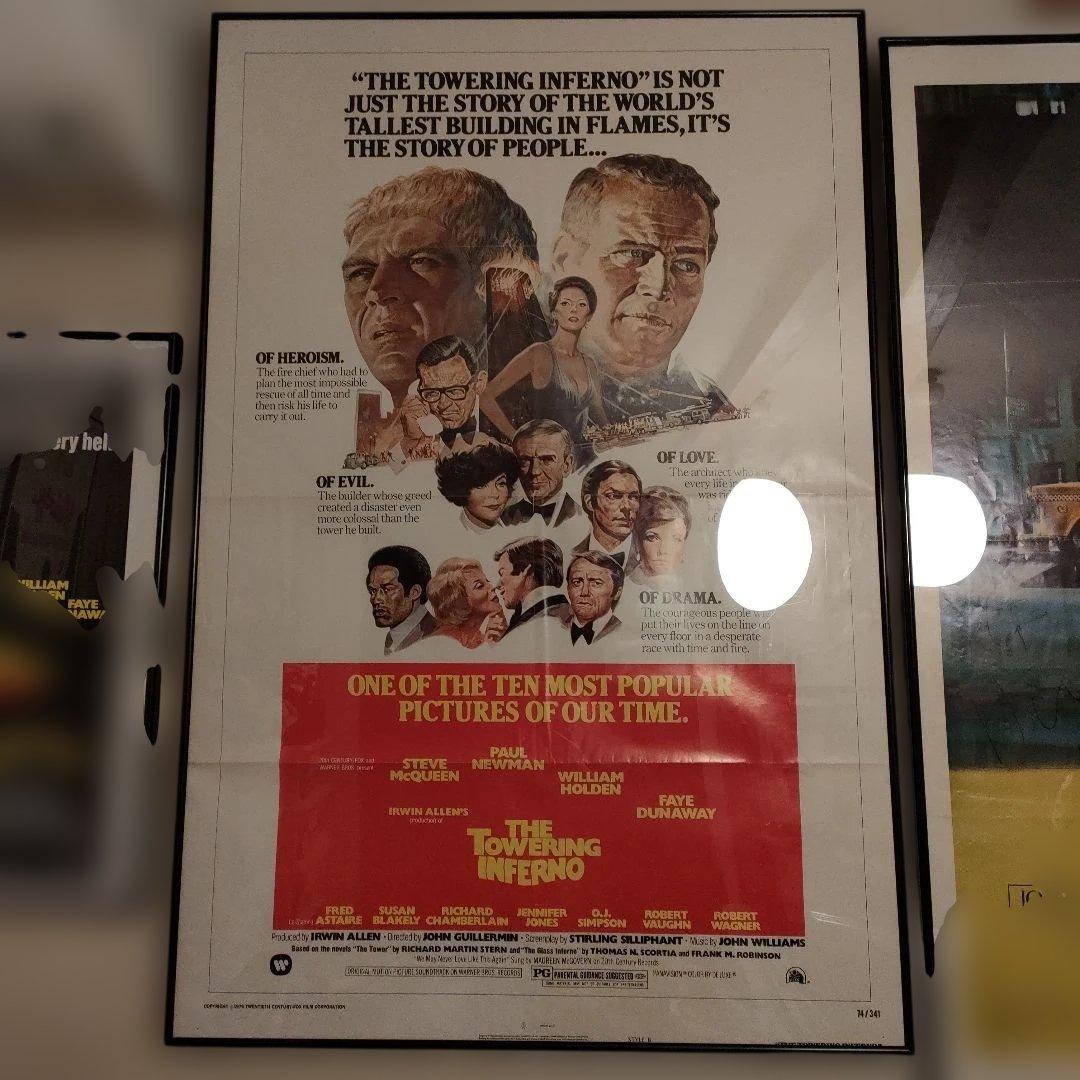 タワーリング・インフェルノ　　 初版ワンシートポスター　 スタイルB