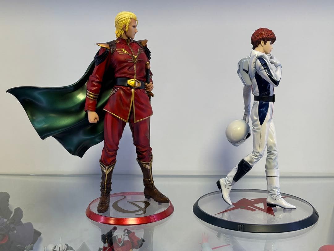 メガハウス　GGGシリーズ　アムロ・レイ　シャア・アズナブル