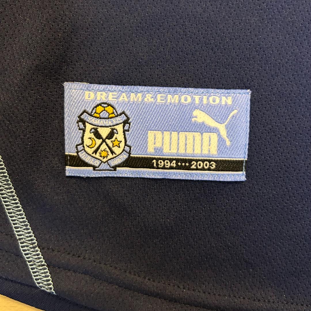 【新品・未使用】ジュビロ磐田・プーマ・ユニフォーム・Mサイズ・１０周年記念３ｒｄ