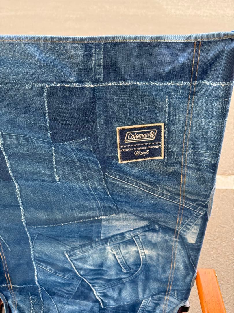 名品★コールマンColeman レイチェア　デニム
