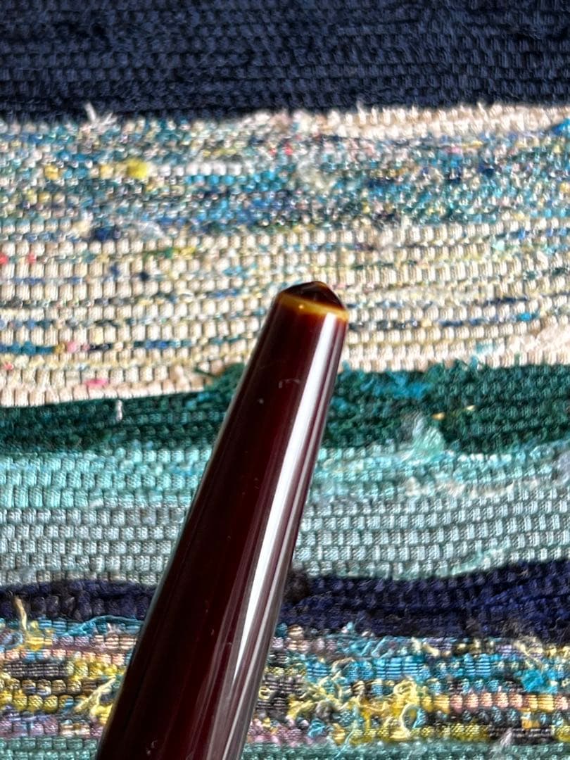 中屋万年筆 碧溜塗り