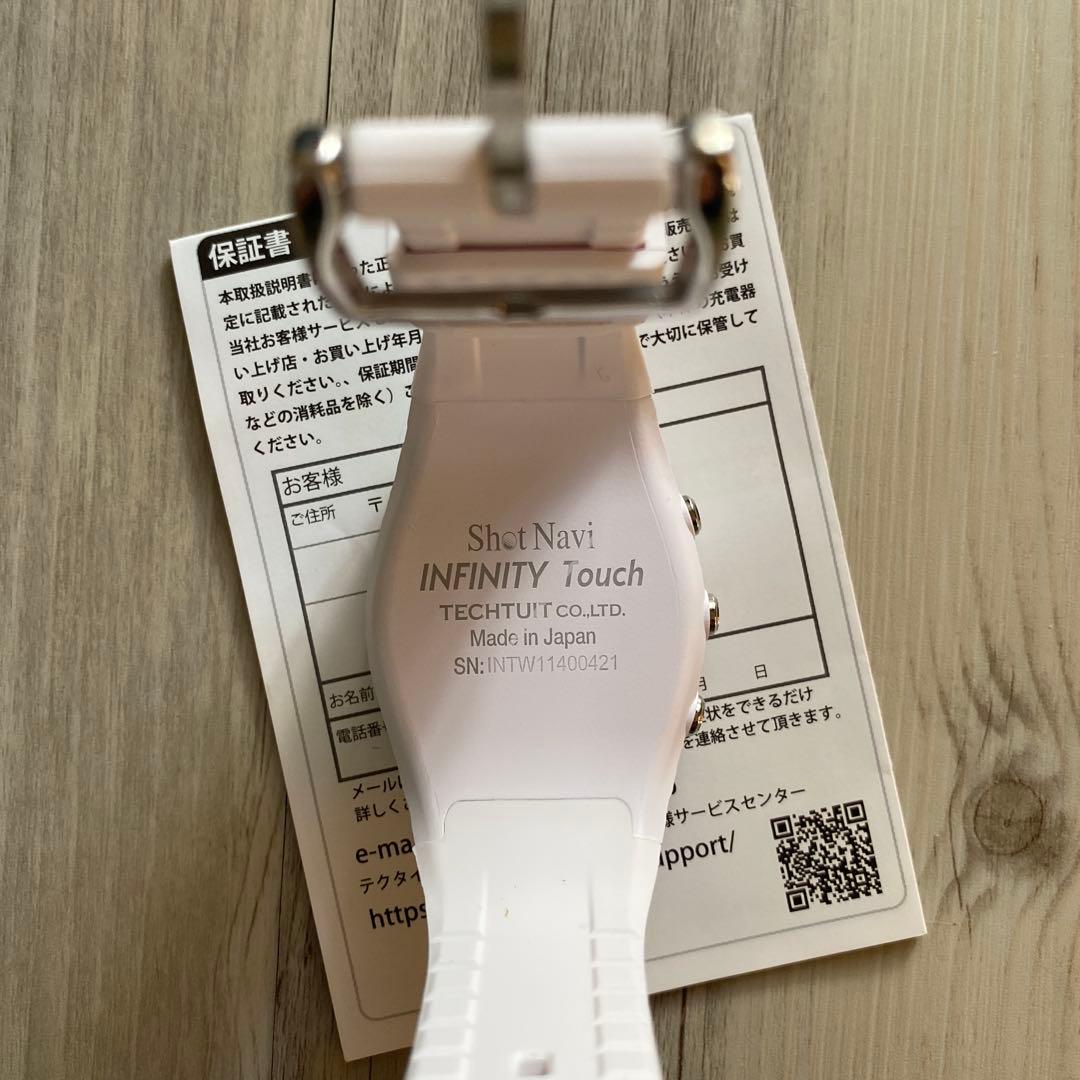 Shot Navi INFINITY Touch GPSナビ ホワイト 美品