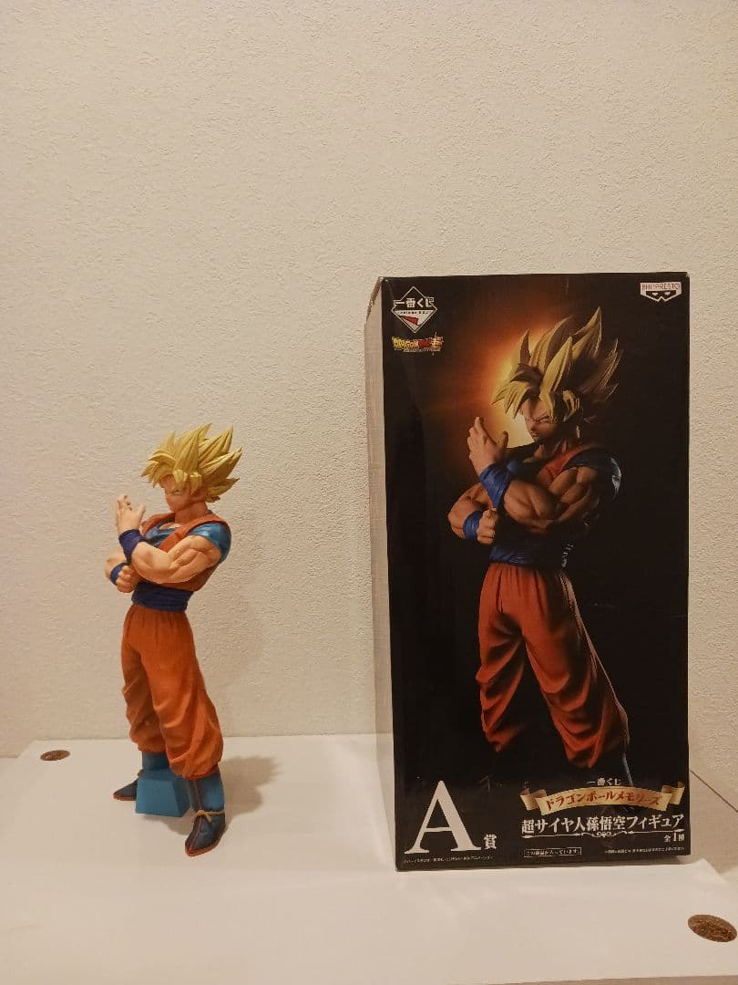 ドラゴンボールメモリーズA賞　超サイヤ人孫悟空フィギュア