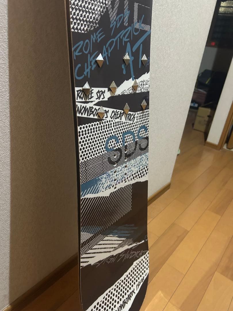 Rome SDS Cheap Trick スノーボード 148 ビンディング付き