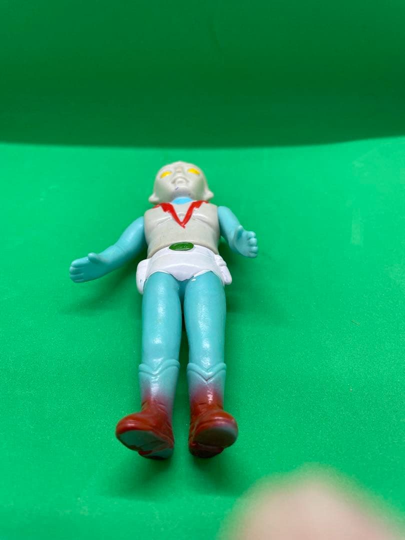 流星人間ゾーン　無版権　パチ　ソフビ　当時物　ブルマァク　マルサン　バンダイ