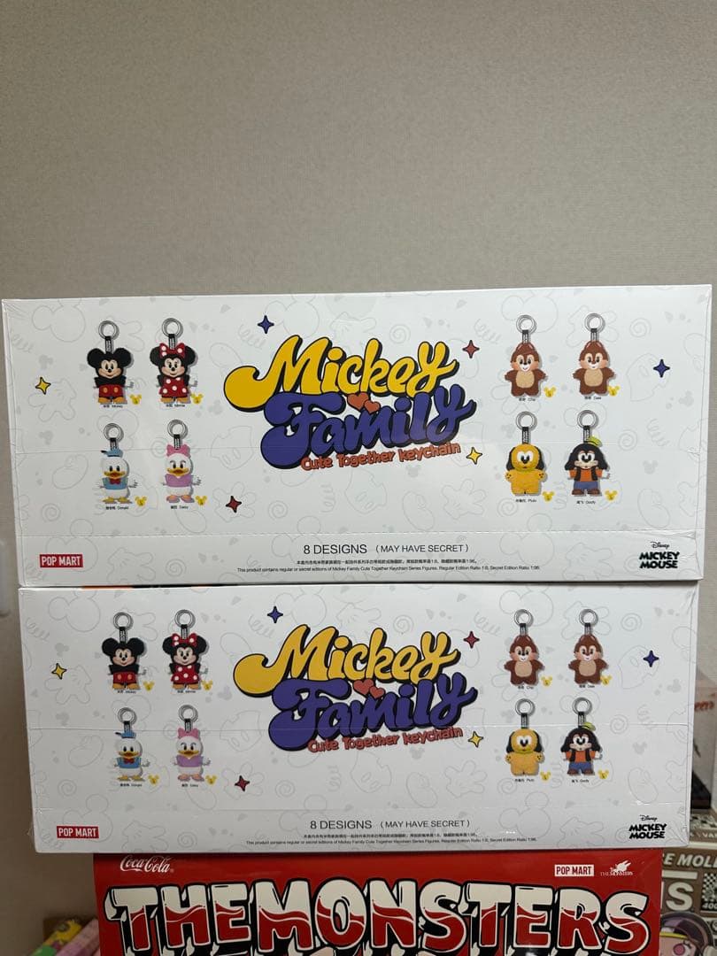 ポップマート DISNEY ミッキーファミリー キュート トゥギャザー