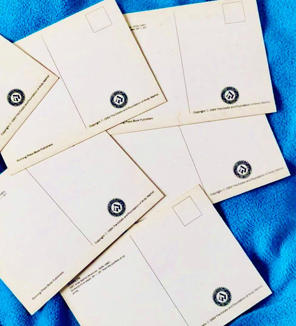 アンディ・ウォーホル★正規80sビンテージ★ポストカード★ポップアート★15枚