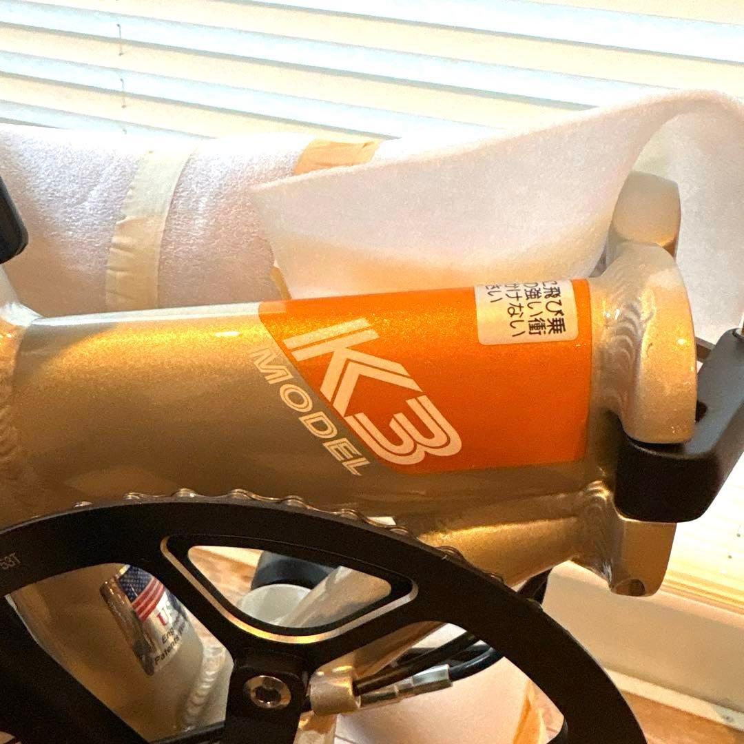 DAHON K3 2025年モデル　【新品未使用】　マンダリンオレンジ