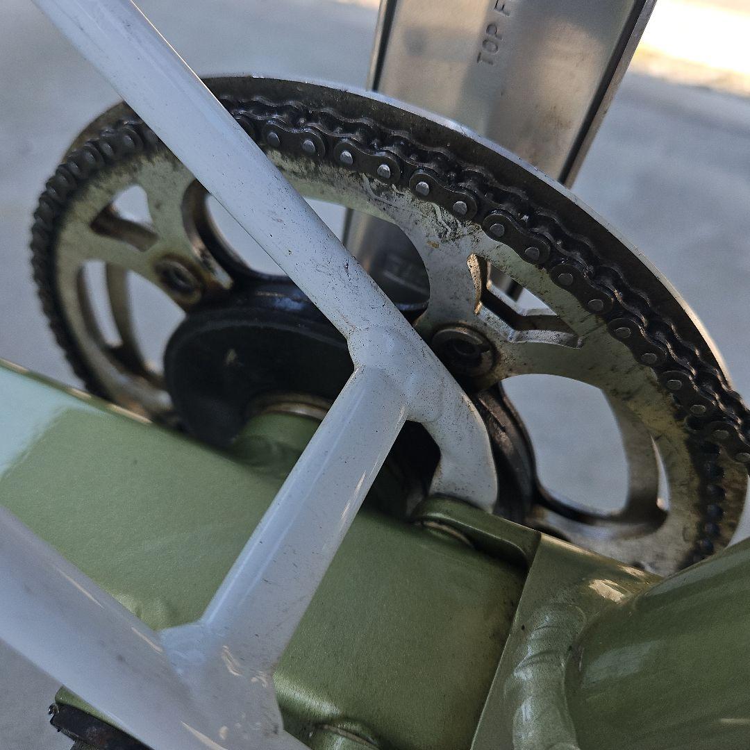 日*こ様 激レア！変速機付き CARRY ME 折り畳み自転車 ソリッドタイヤ