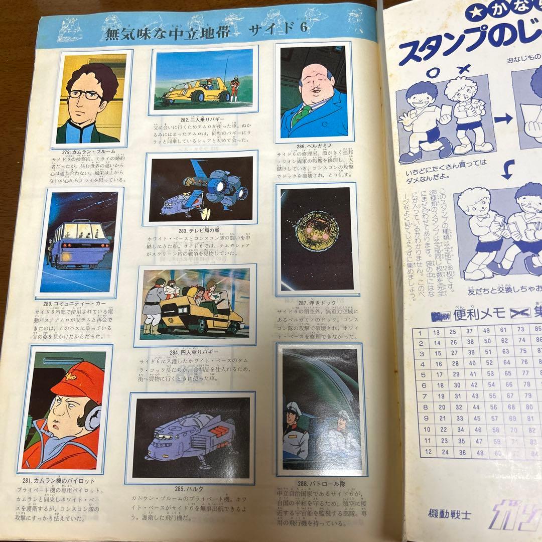 機動戦士ガンダム　ワールドスタンプブック