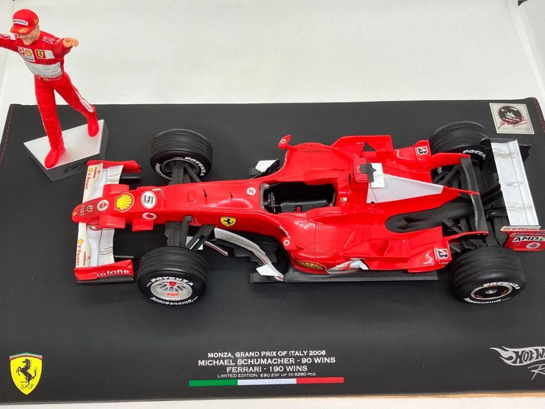 1/18★フェラーリ248F1★2006イタリアGP★M.シューマッハ通算90勝