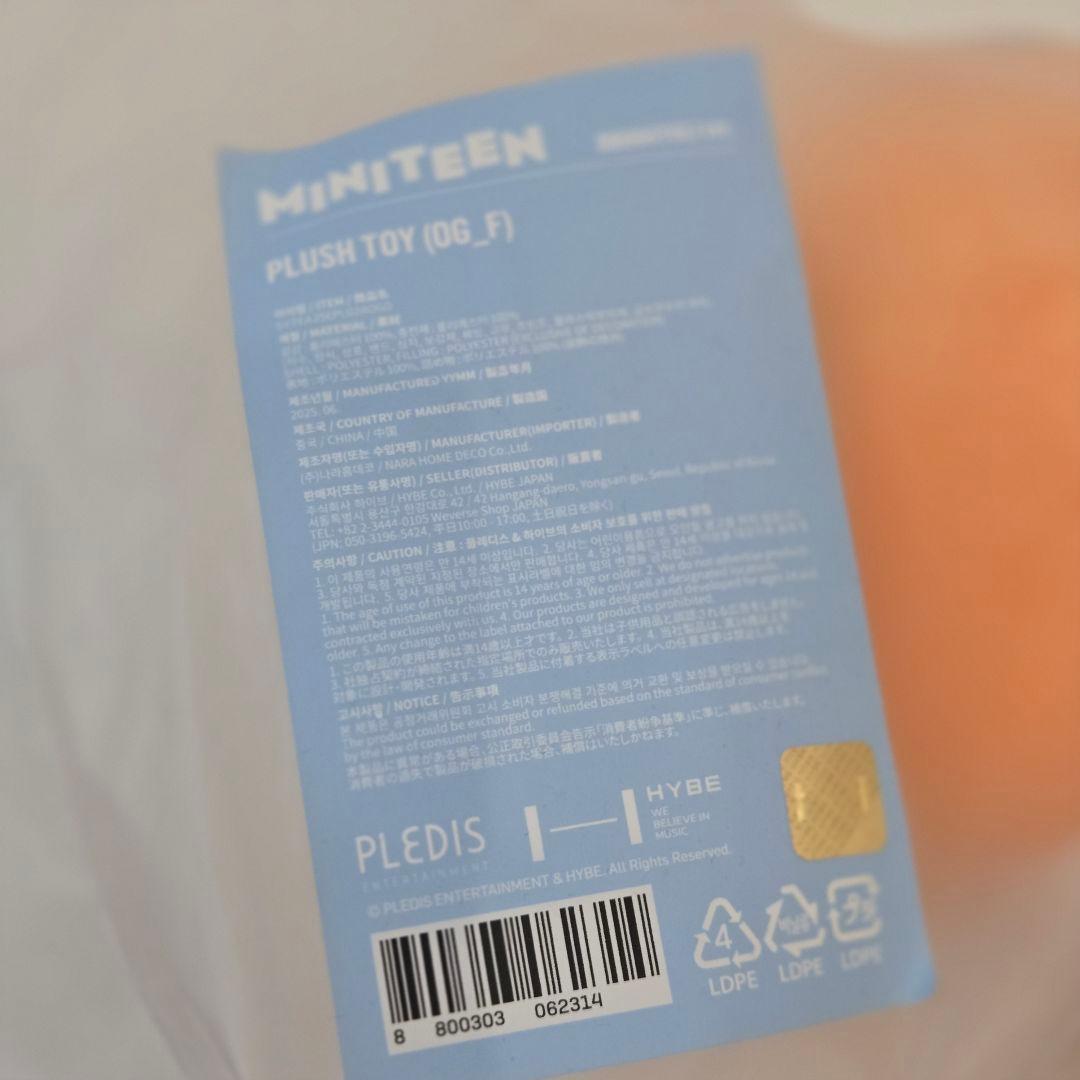 MINITEEN BBOOGYULI　プギュリ　プラッシュトイ　ぬいぐるみ