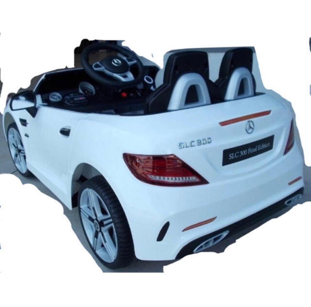 乗用ラジコン　ベンツ　SLC　白　完成車