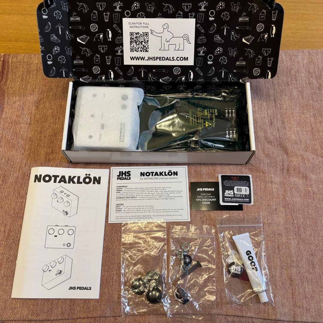 【最終価格】 JHS Pedals / NOTAKLON（完全未使用・未組立）