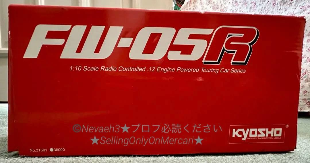 Kyosho／京商★FW-05R エンジンRCカー 1/10スケール