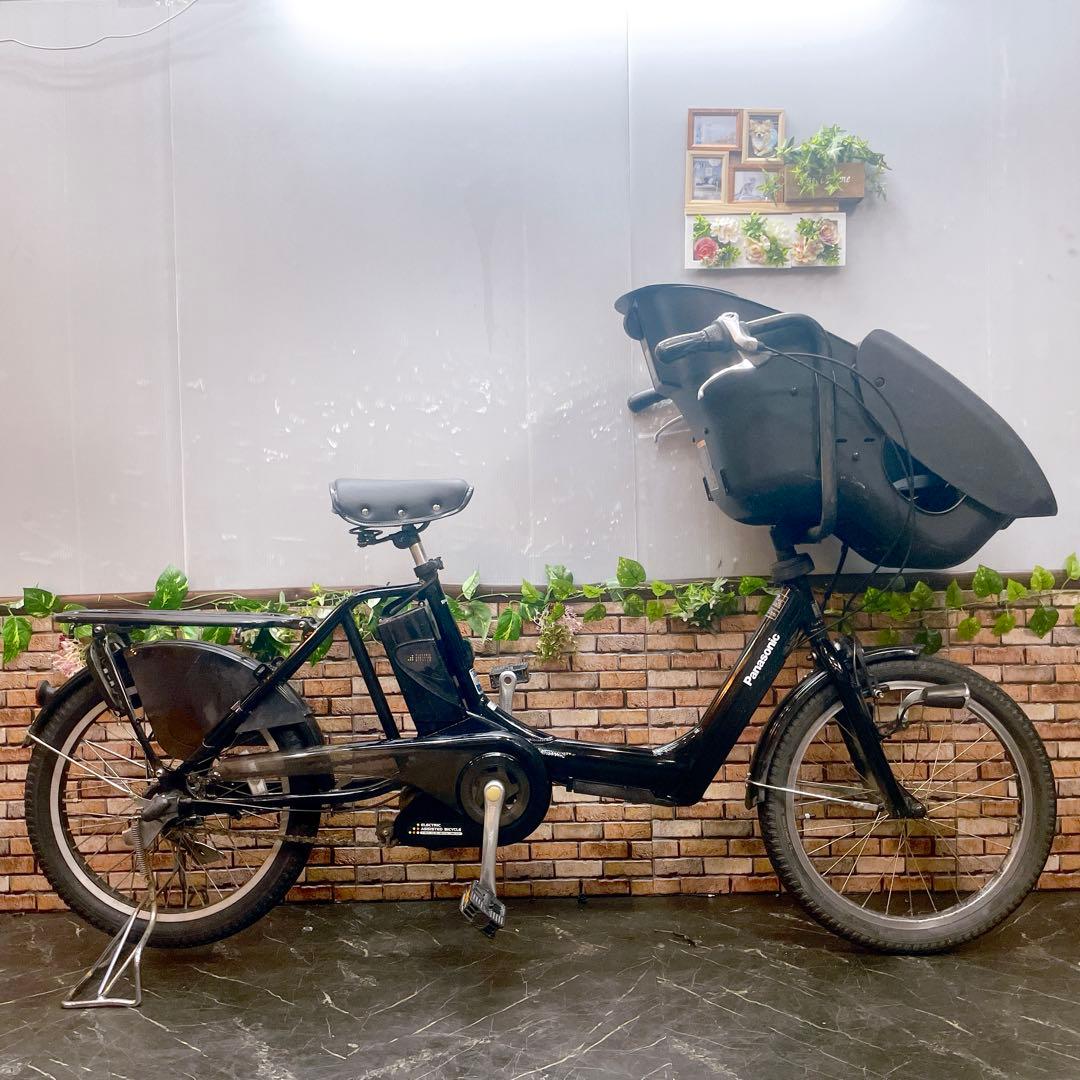 【88】子供乗せ電動自転車Panasonic Gyutto miniK ブラック