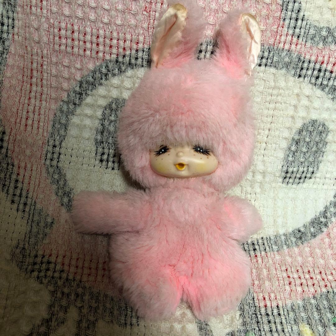 昭和レトロ　ヴィンテージ ハニートイズ　モンチッチ ぬいぐるみ　中古品