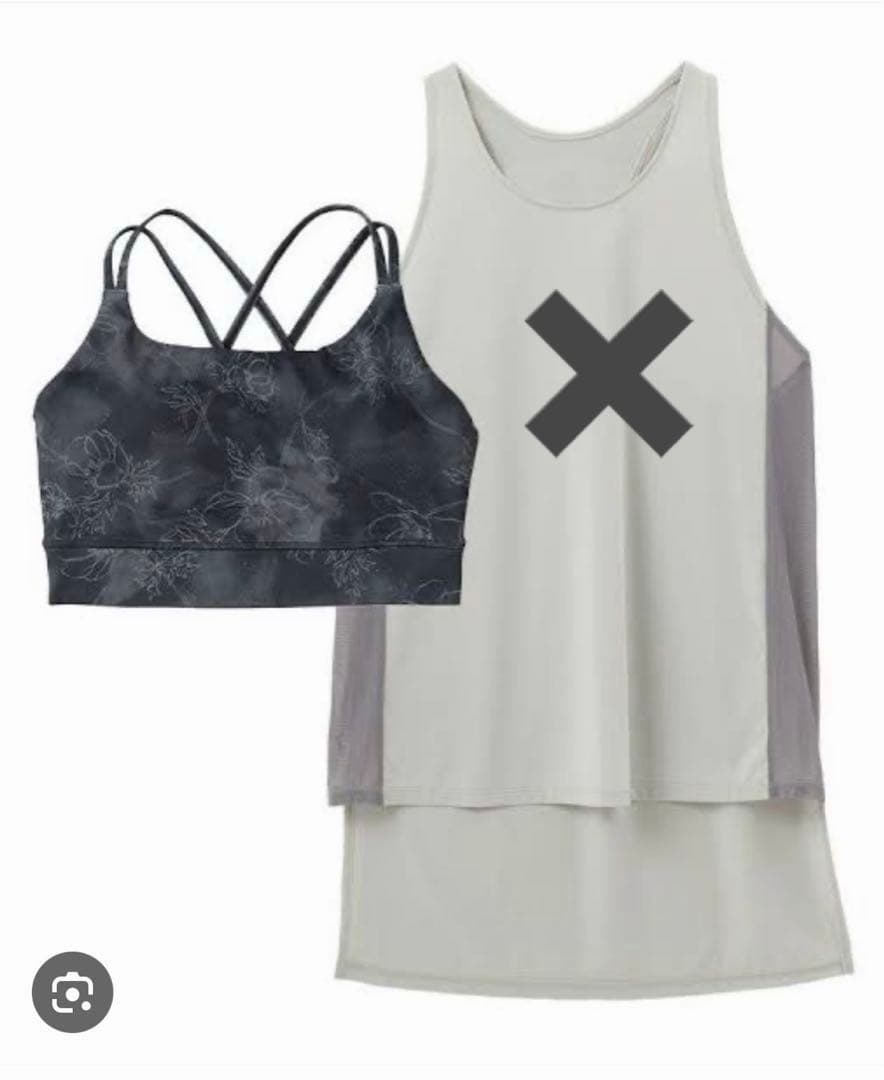 【SUKALA】ヨガウェア サイズM セパレート シェードグレー Lava 上下