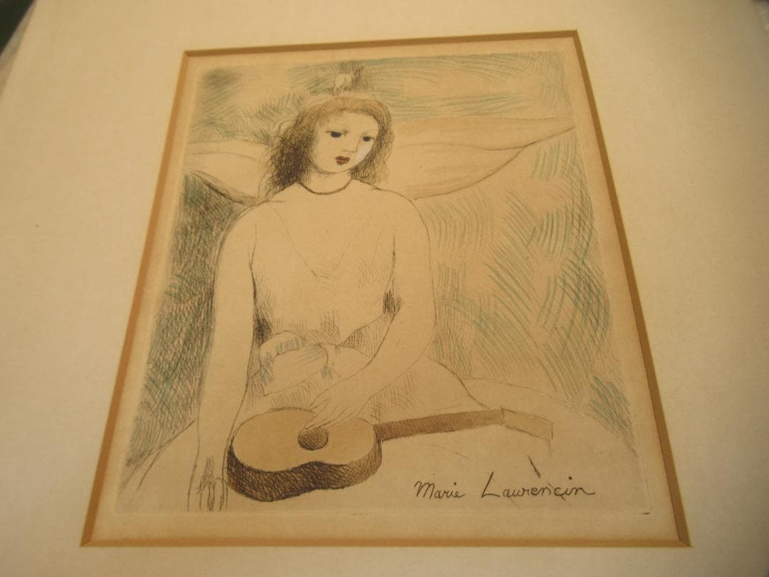 マリーローランサン　リトグラフ