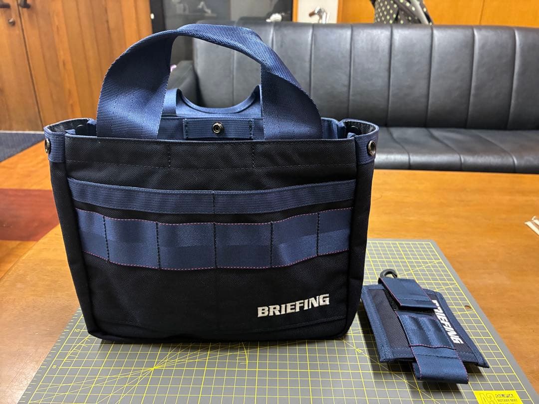 ブリーフィング カートバッグ トートバッグ ネイビー　ボールホルダー　セット