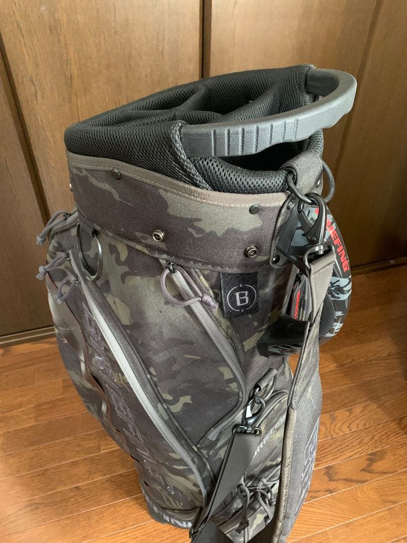 BRIEFING ゴルフ キャディバッグ CR-5 マルチカムブラック