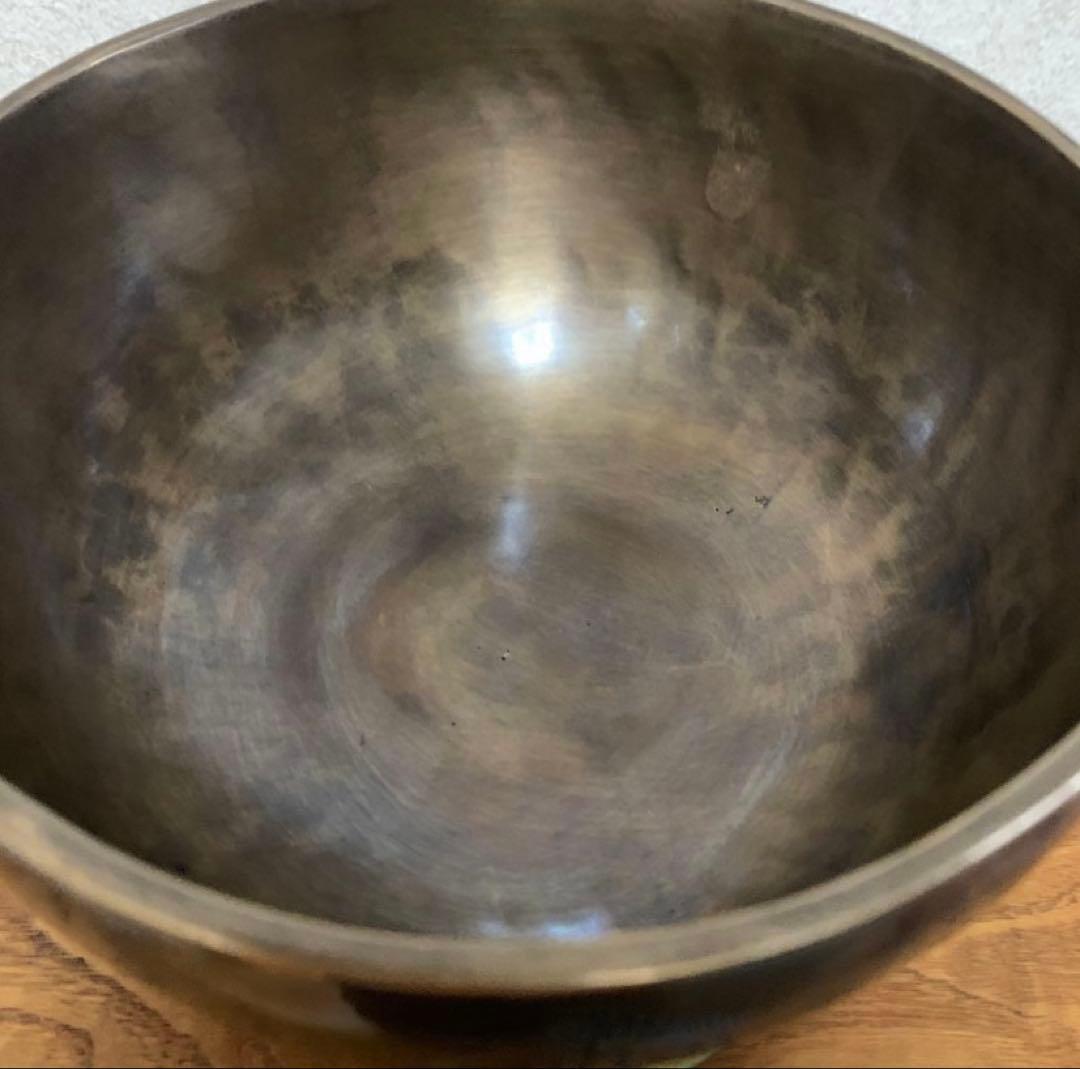 フルムーンシンギングボウル16.5cmリング付き