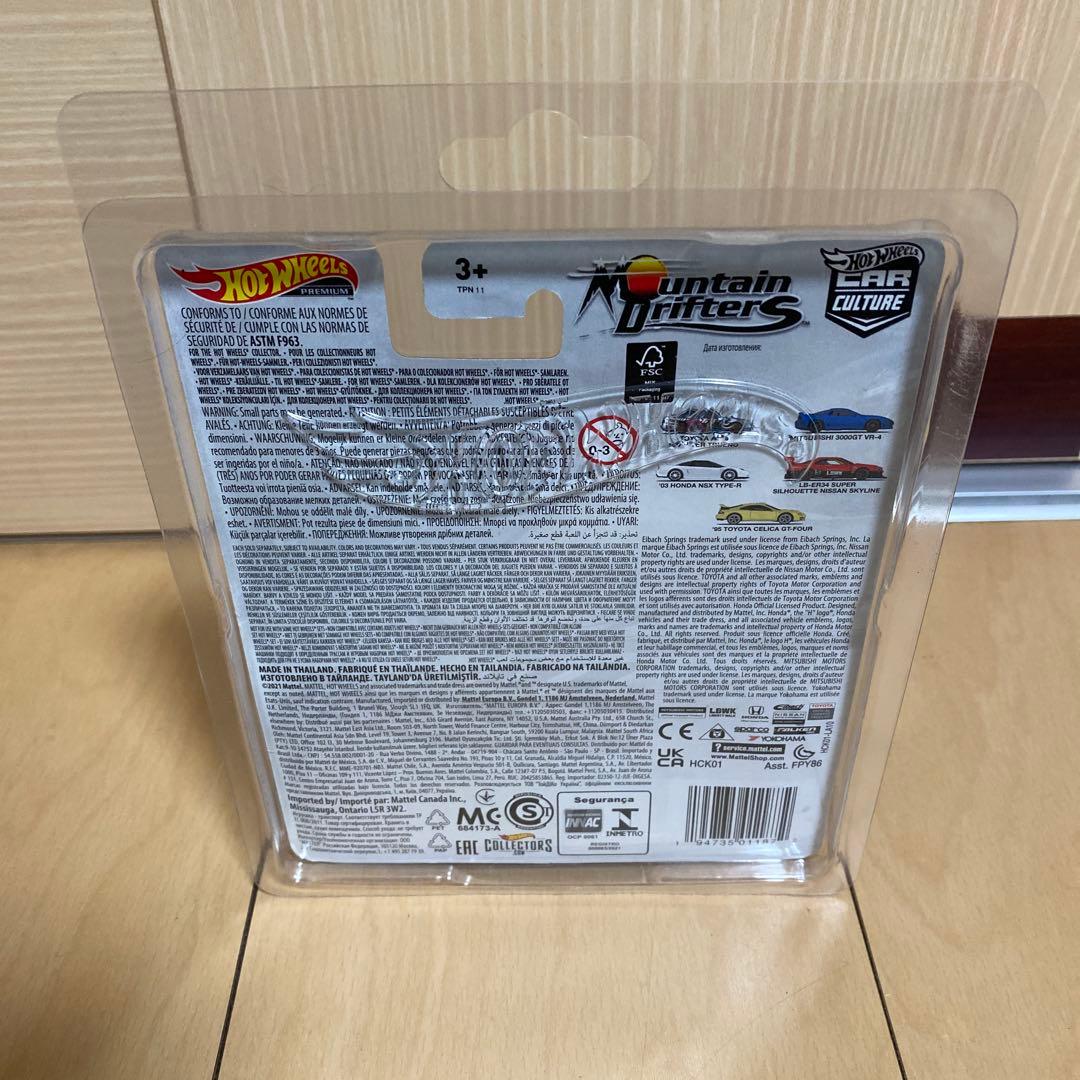 ミニカー Hotwheels LBWK Nissan Skyline ER34 Chase