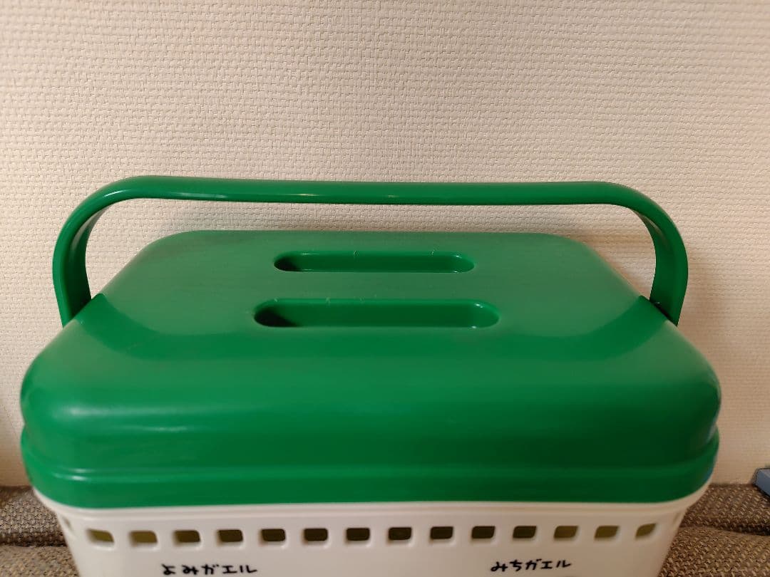 ［レア］けろけろけろっぴ　ストレッジボックスバスケット 小物いれ1990サンリオ