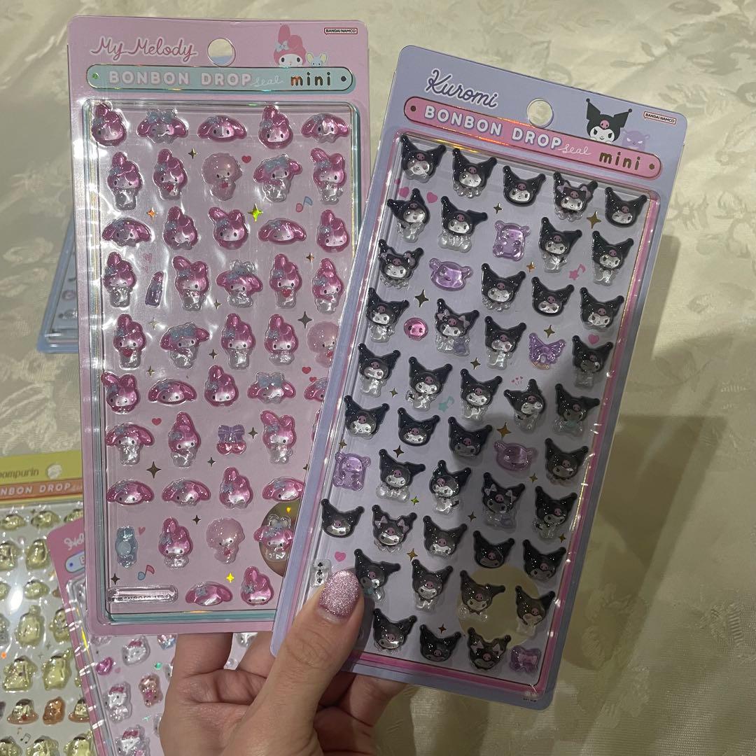 【正規品】サンリオボンボンドロップシールミニ 7種 ハンギョドン以外