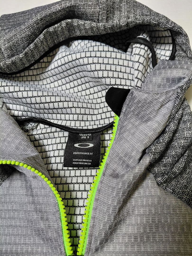 美品　OAKLEY オークリー　メンズ　ジャージ　上下　セットアップ　グレー