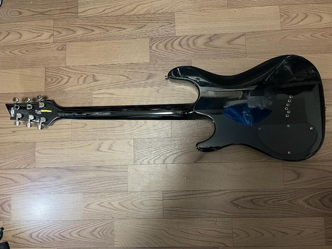 Cort KX1X 虎目　シースルーレッド　Duncan　ソフトケース付