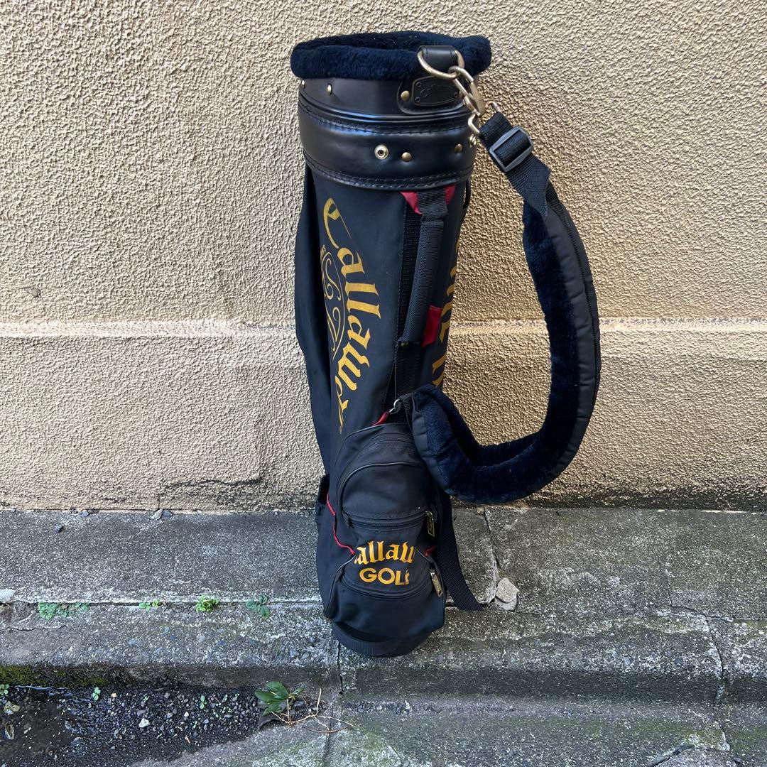 ビンテージ　クラシック　オールド　Callaway キャディバッグ 黒