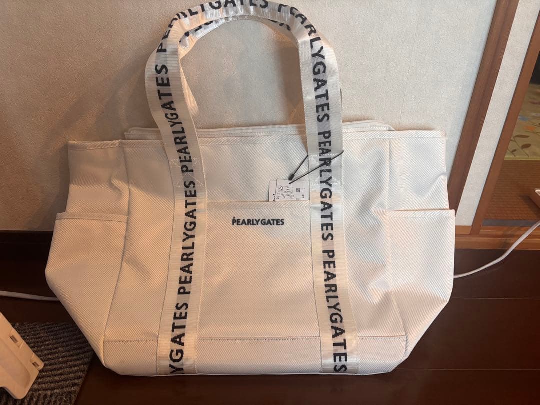 PEARLY GATES ゴルフバッグ ホワイト