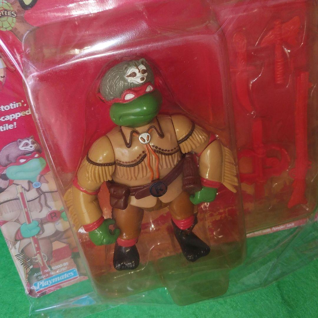 ミュータント　ニンジャ　タートルズ　ラファエロ　フィギュア　西部劇　アメトイ　2