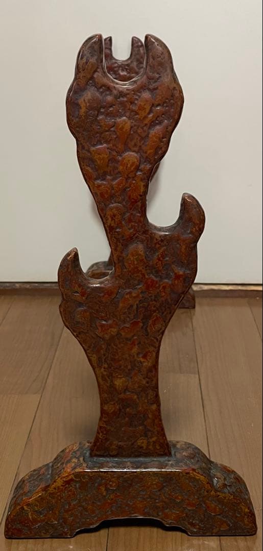 刀掛け　木製　３本掛け　日本刀　模造刀　武具