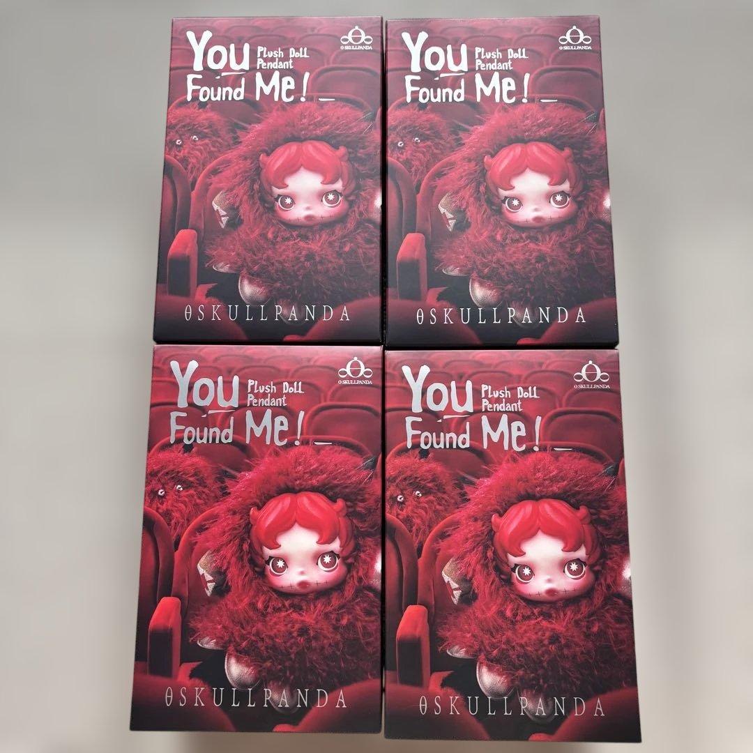 SKULLPANDA You Found Me! 4個セット