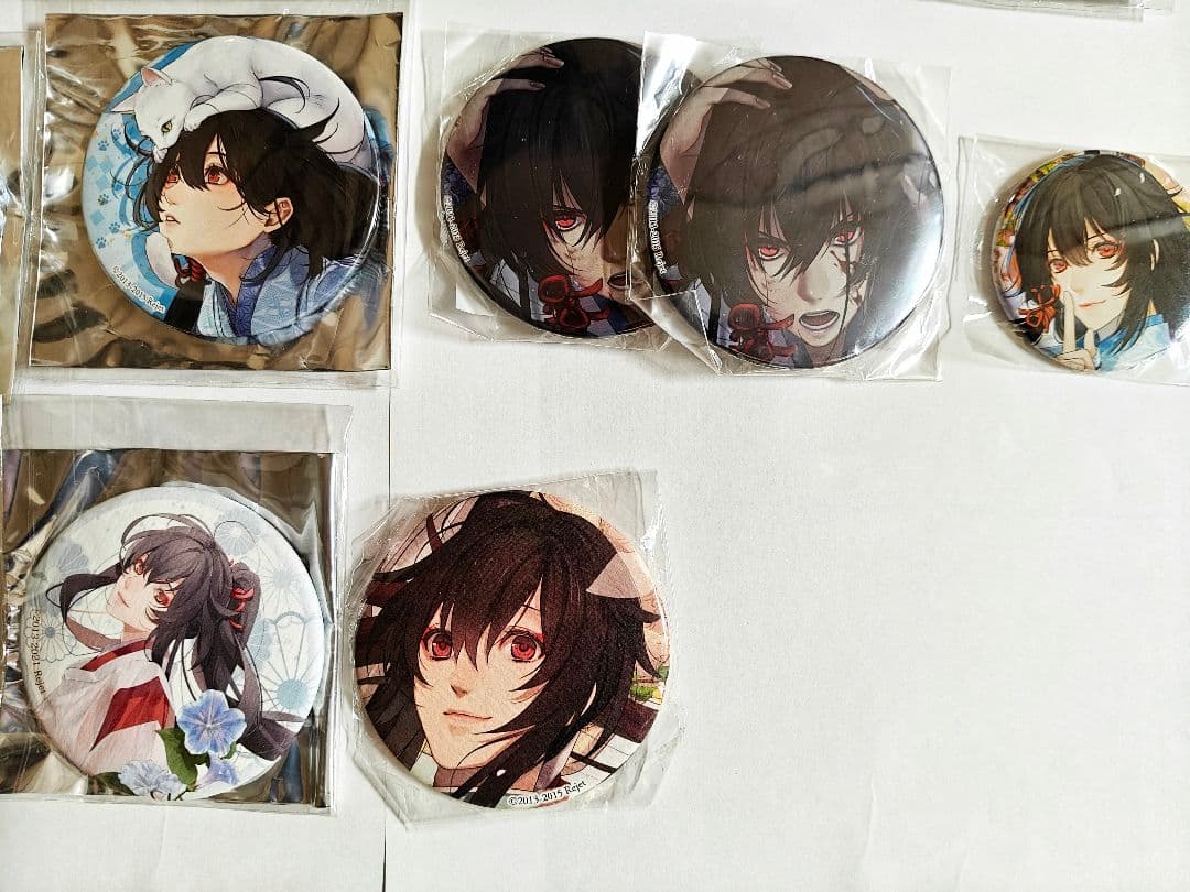 2*り様 剣が君　鷺原左京　缶バッジ　セット　大量　まとめ　希少