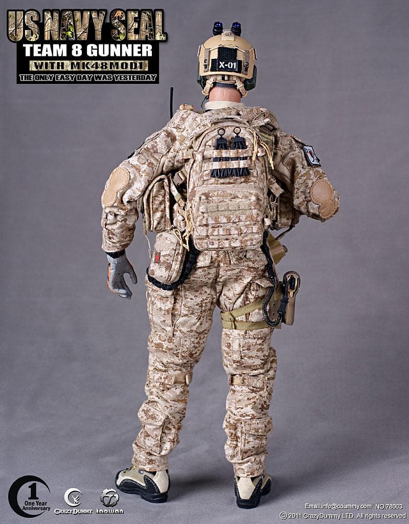 CRAZY DUMMY　US NAVY SEAL TEAM 8　78003