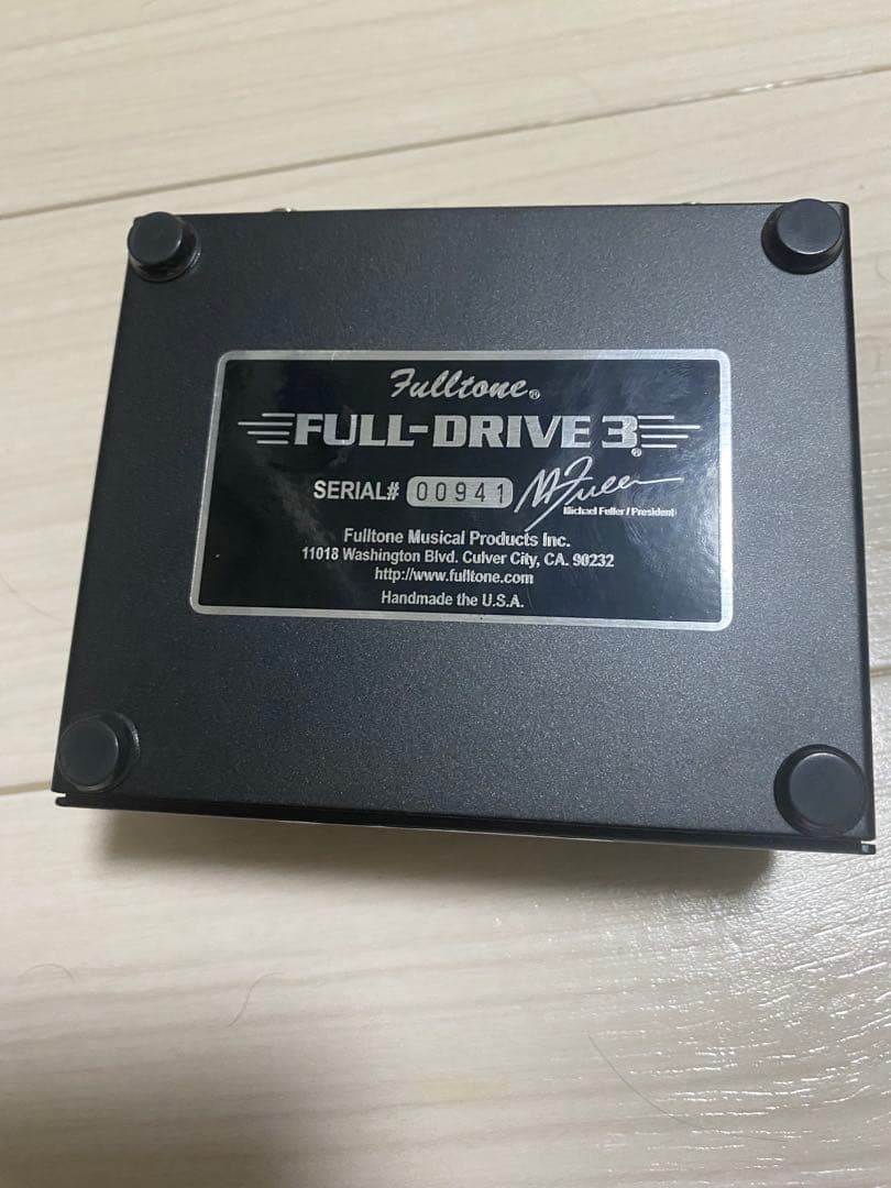 Fulltone フルトーン FULL-DRIVE 3
