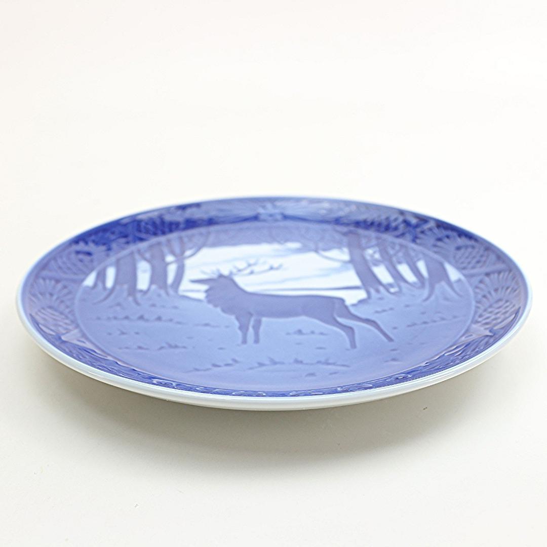 1960年 「牡鹿」 イヤープレート ロイヤルコペンハーゲン 北欧 の 陶器