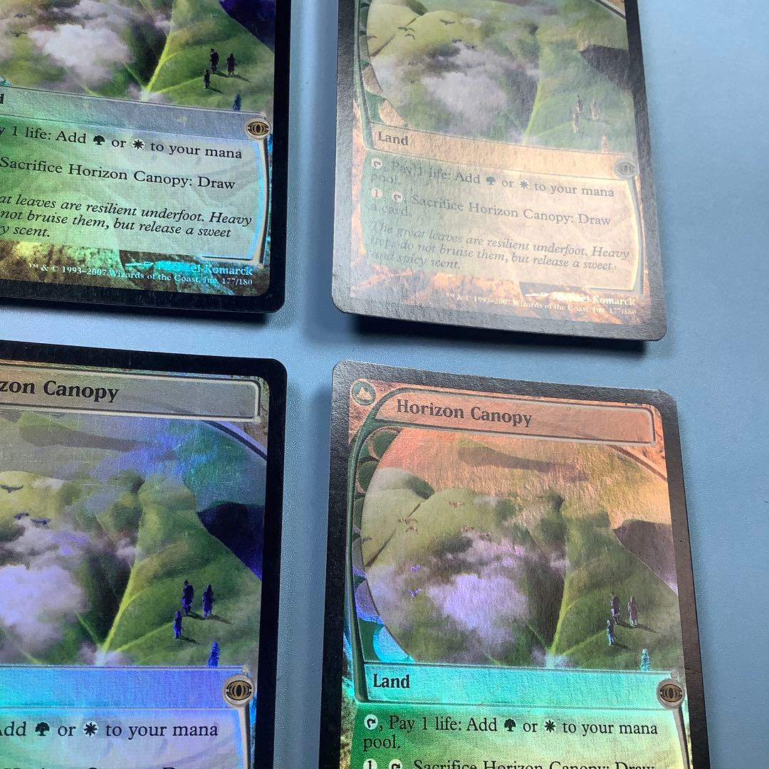 地平線の梢/Horizon Canopy FUT英語foil4枚セット