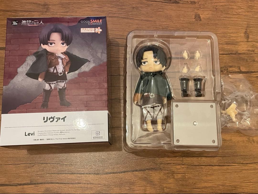 【進撃の巨人】リヴァイ ねんどろいど ねんどろいどどーる 3種類