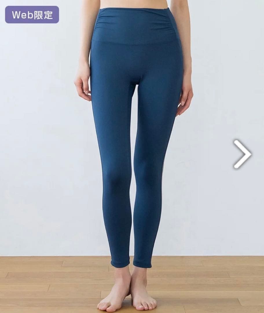 Sサイズ【SUKALA】サイドロゴギャザーレギンス