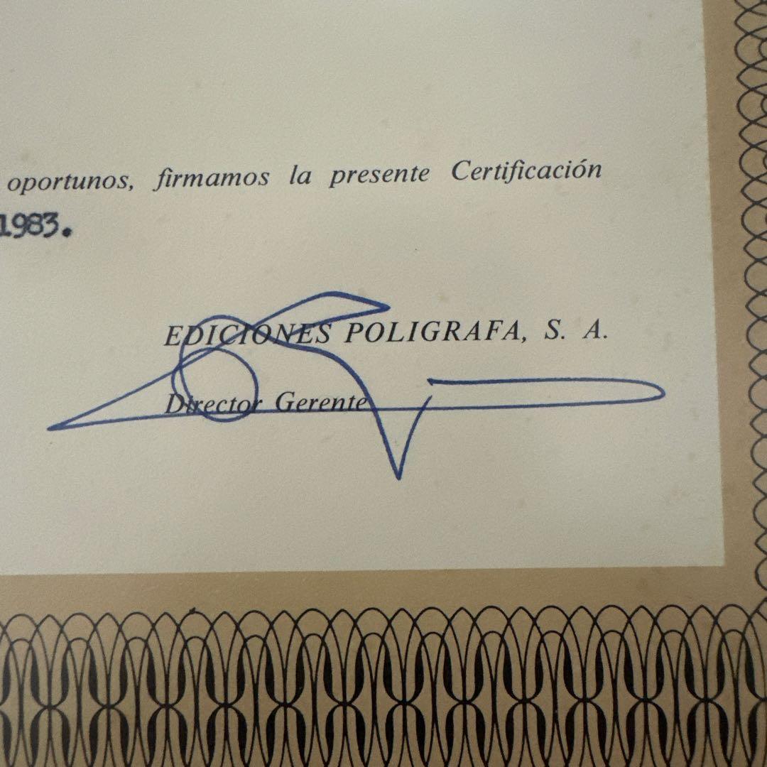 サルバドール・ダリ　エッチング　「ヴィーナス」　1974年作品