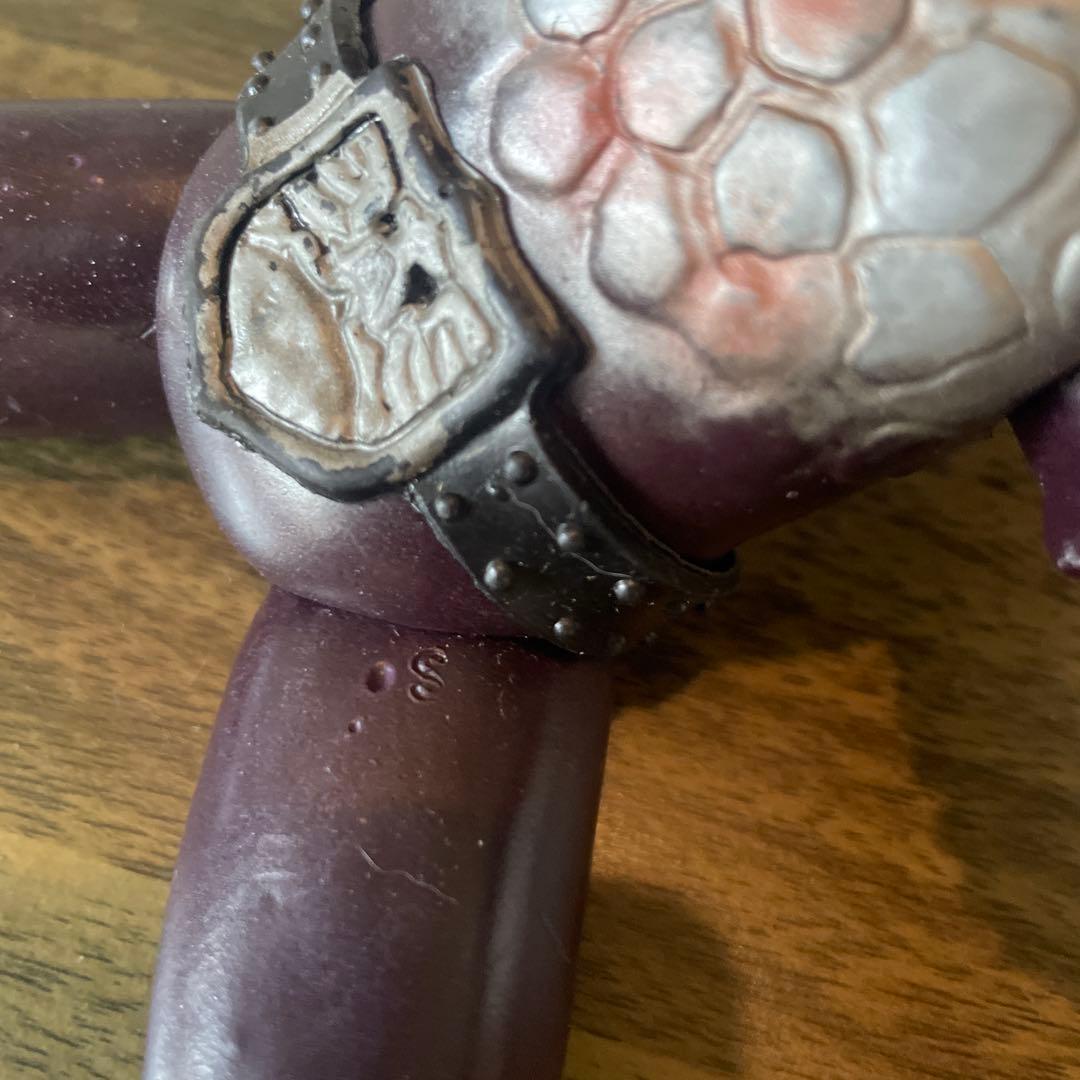 当時物　仮面ライダー怪人　アリキメデス　ソフビ ベルト長靴あり