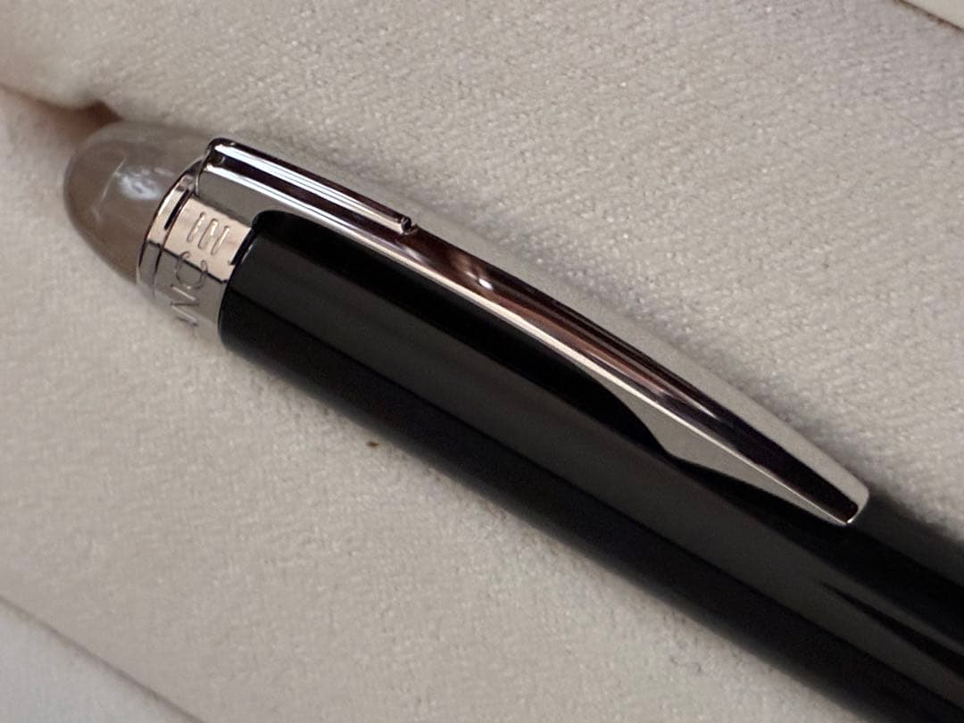 ◾️モンブラン◾️スターウォーカー ボールペン◾️ミッドナイトブラック◾️新品リフィル◾️