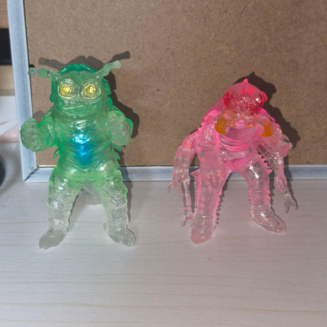 ウルトラマン　ウルトラセブン　キーラ　ダリー　ccp　クリア　セット