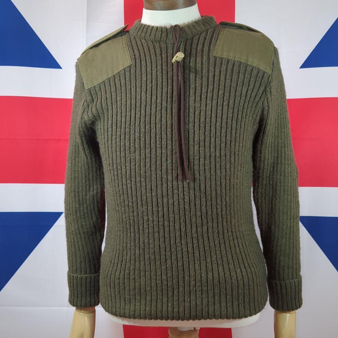 イギリス軍コマンドセーター （WOOLLY PULLY）【ネックコードNSN付】