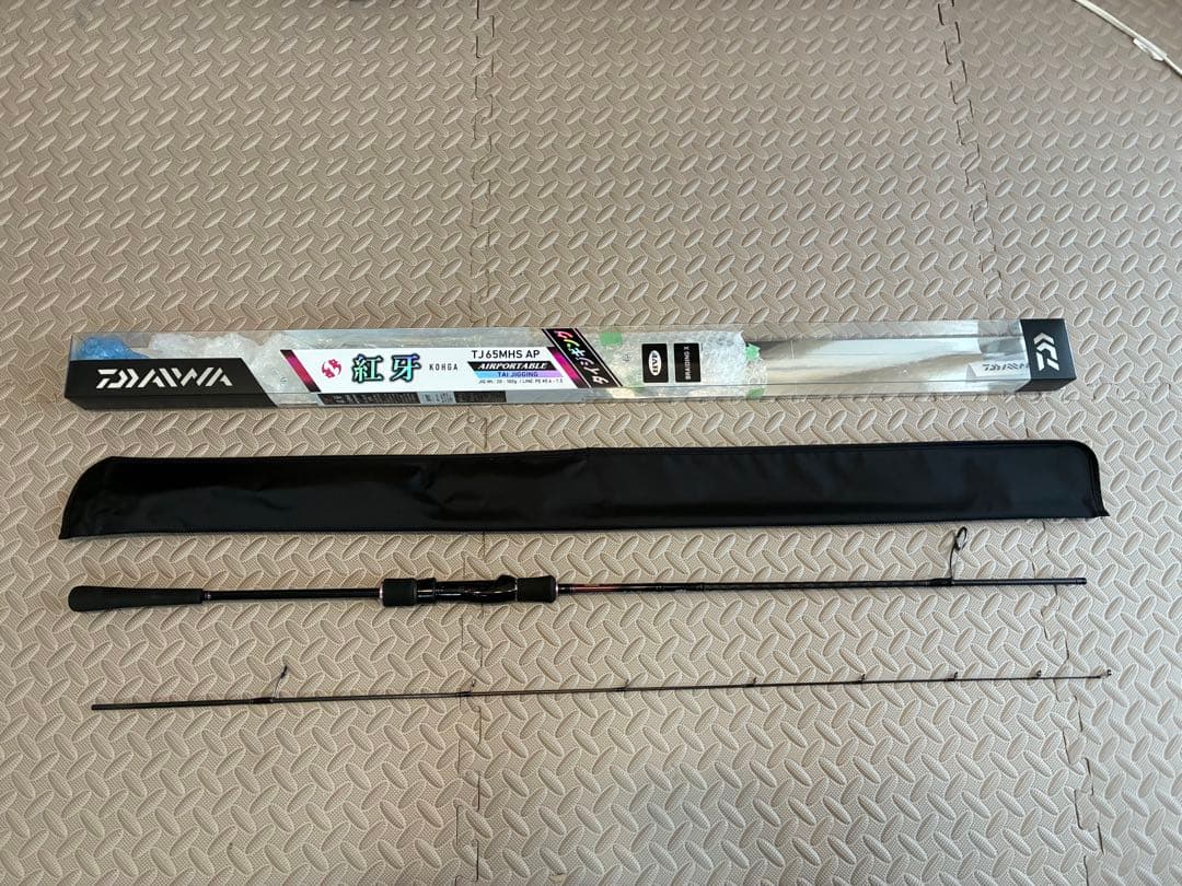 ダイワ　紅牙　TJ65MHS AP タイジギング スピニングでのタイラバで使用