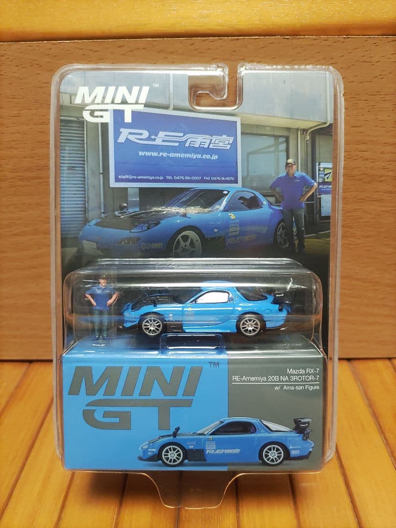 東京オートサロン限定MINI GT RE雨宮 RX-7